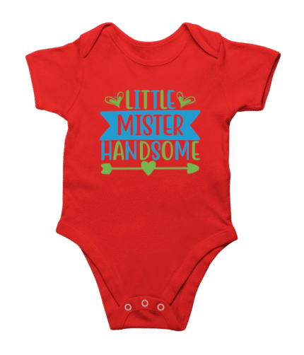 Kid’s Rompers Little Mister Handsome