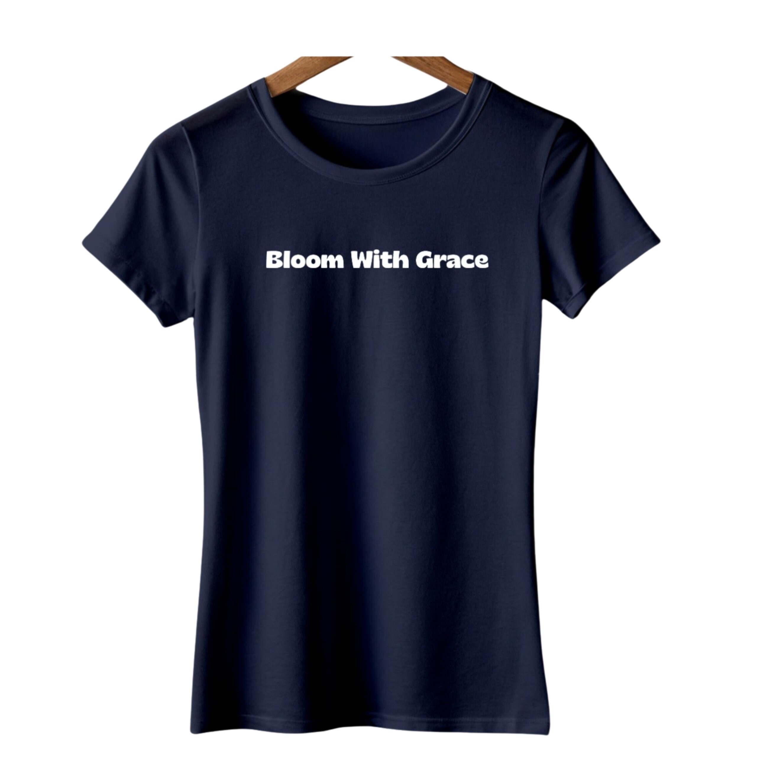 Womens Round Neck Half Sleeves T-Shirt