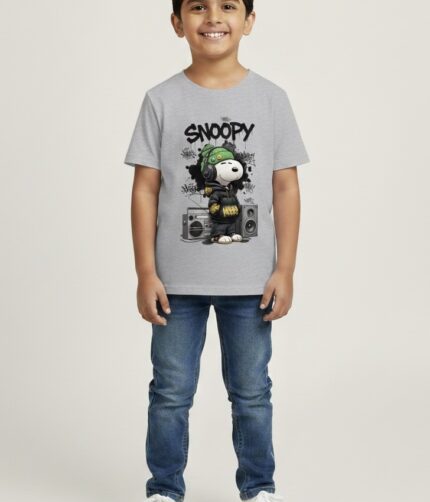 Boys Snoopy Design T shirt