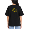 Unisex Oversized Hip Hop T-Shirt – 220 GSM T-Shirt Wild Cat Logo Printed F&B - Thumbnail Image 2