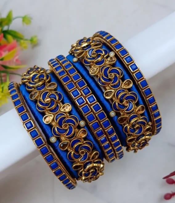 silk thread bangles - 10 - Image 1