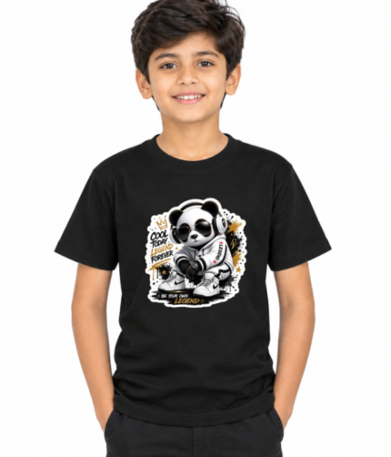 Kids printed Unisex R/F T shirt