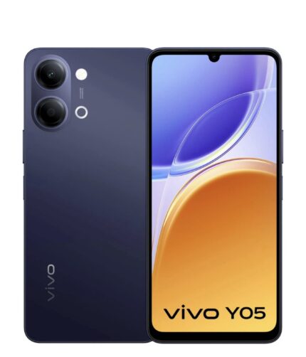 Vivo Y05 4G Smartphone – 4GB RAM, 64GB Storage - Mystic Blue