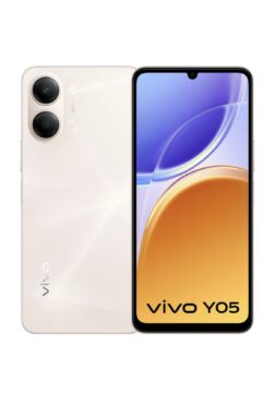 Vivo Y05 4G Smartphone – 4GB RAM, 64GB Storage - Straw Gold
