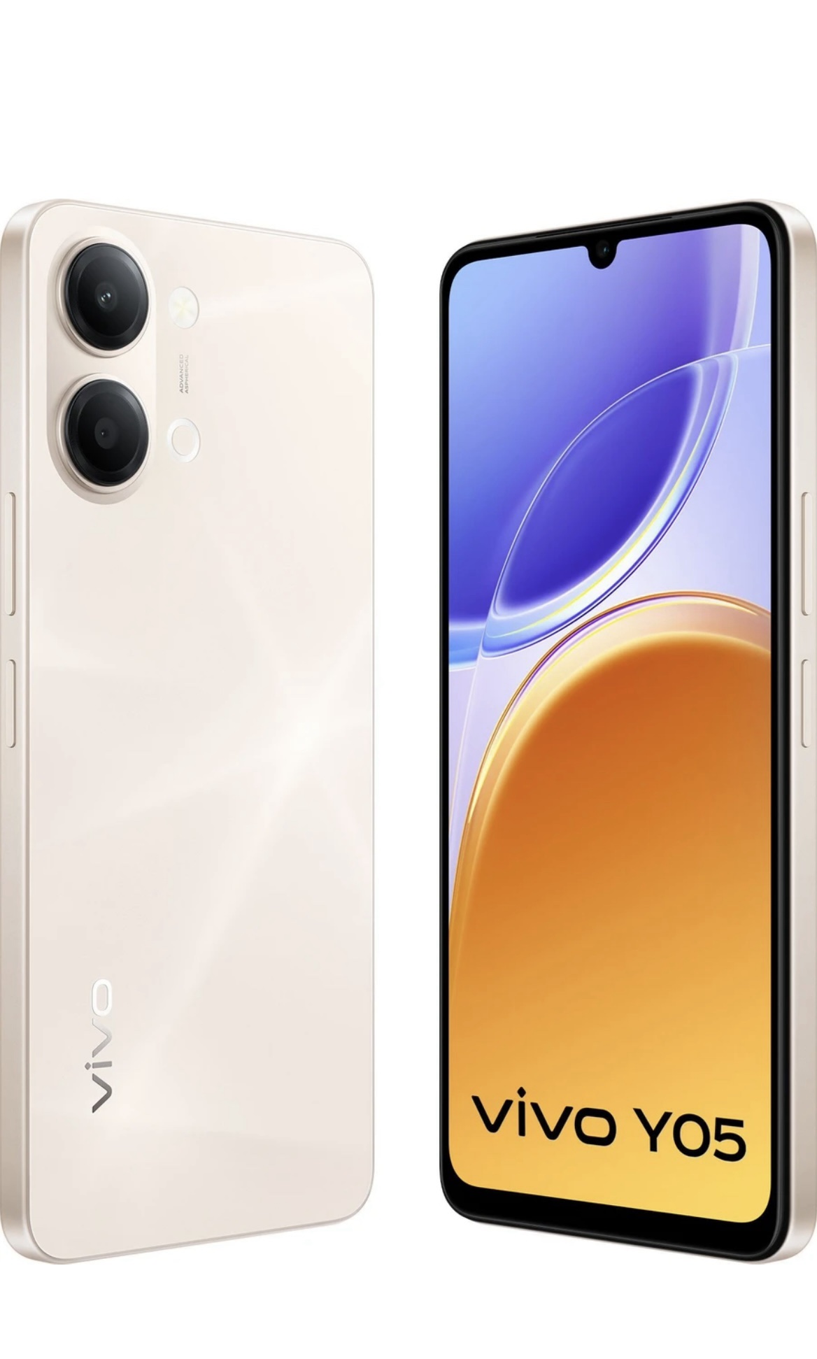 Vivo Y05 4G Smartphone – 4GB RAM, 64GB Storage - Straw Gold - Image 6