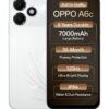 OPPO A6c 4G Smartphone – 4GB RAM, 64GB Storage - Feather White - Thumbnail Image 1