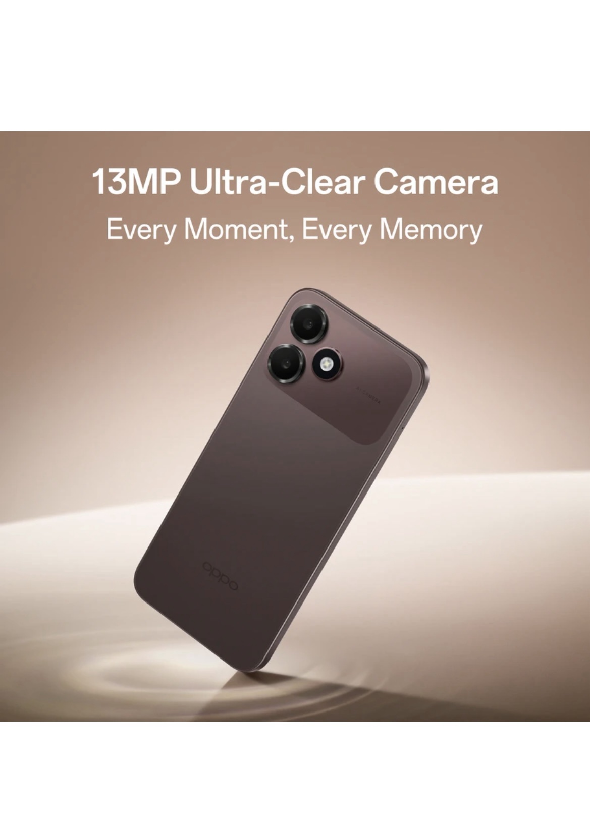 OPPO A6c 4G Smartphone – 4GB RAM, 64GB Storage - Stone Brown - Image 6