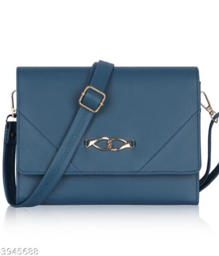 Altair Women's Solid Flap Sling Bag for Women | Stylish Crossbody Sling Purse with Magnetic Flap Closure | Adjustable Shoulder Strap | Multi-Compartment Ladies Handbag for Office, College, Shopping, Travel & Daily Use