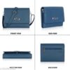Altair Women's Solid Flap Sling Bag for Women | Stylish Crossbody Sling Purse with Magnetic Flap Closure | Adjustable Shoulder Strap | Multi-Compartment Ladies Handbag for Office, College, Shopping, Travel & Daily Use - Thumbnail Image 3