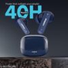 Hoppup AirDoze F51 Earbuds with 40H PlayTime, 40MS Low Latency, AI ENC & 5.4v Bluetooth (Navy Blue, True Wireless) - Thumbnail Image 4