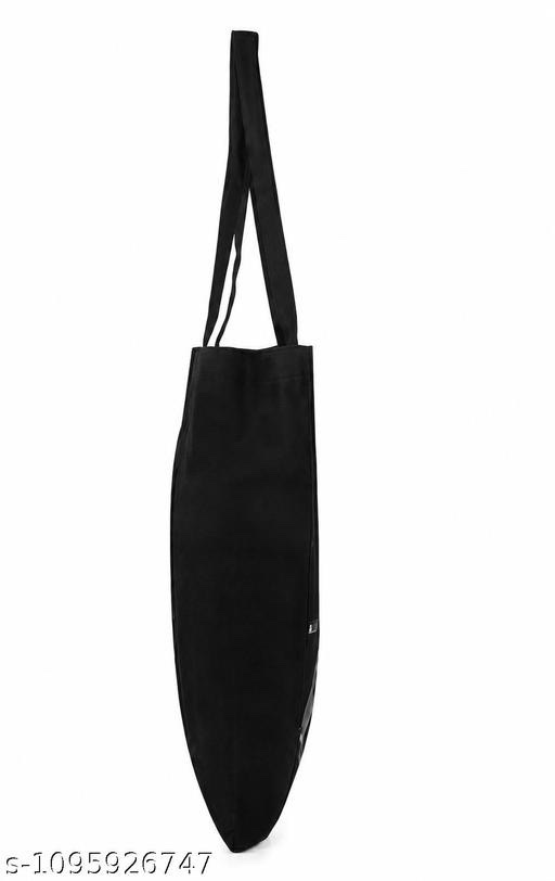 Premium Printed Canvas Tote Bag for Women | Cotton Shoulder Tote with Zipper | Travel, Shopping & Office Bag - Image 2