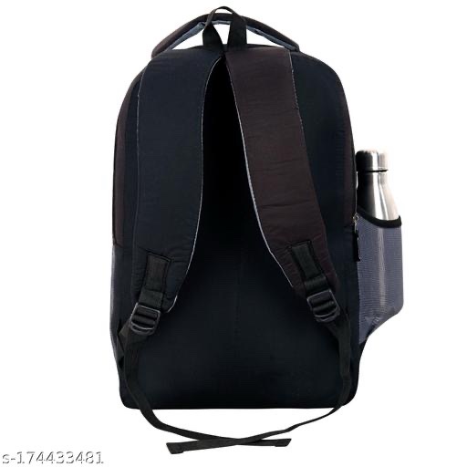 Bluejay Size: Black M (15-30L) Stylish and Trendy College backpacks for Boys And Girls - Image 3