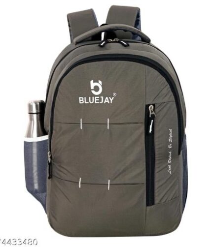 Bluejay Size: Grey M (15-30L) Stylish and Trendy College backpacks for Boys And Girls