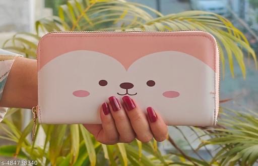 Women Wallet Clutch Purse Long Zipper Wallets - Image 1