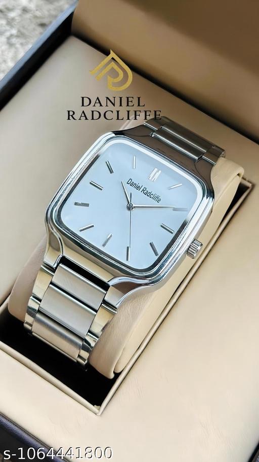 Daniel Radcliffe Men’s Analog Watch | Premium Quality | Adjustable Chain Strap | Secure Lock | Free Size | Stylish Wrist Watch for Men - Image 3
